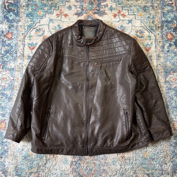 Point Zero Brown Zip-up Jacket Size XXL - Picture 1 of 4